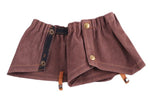 Gaiters Short Wide Peccary Brown - The Maximus Man