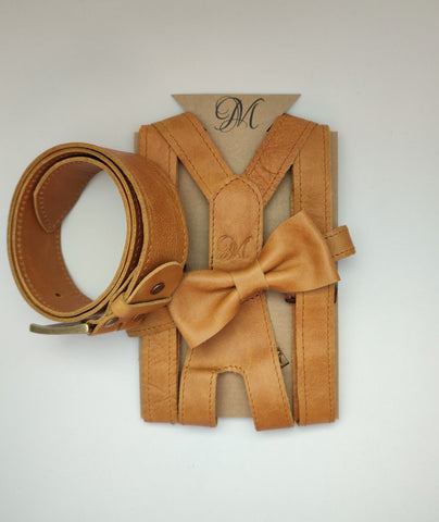 Bow Tie Wedding Bundle - Picadilly Cognac - The Maximus Man
